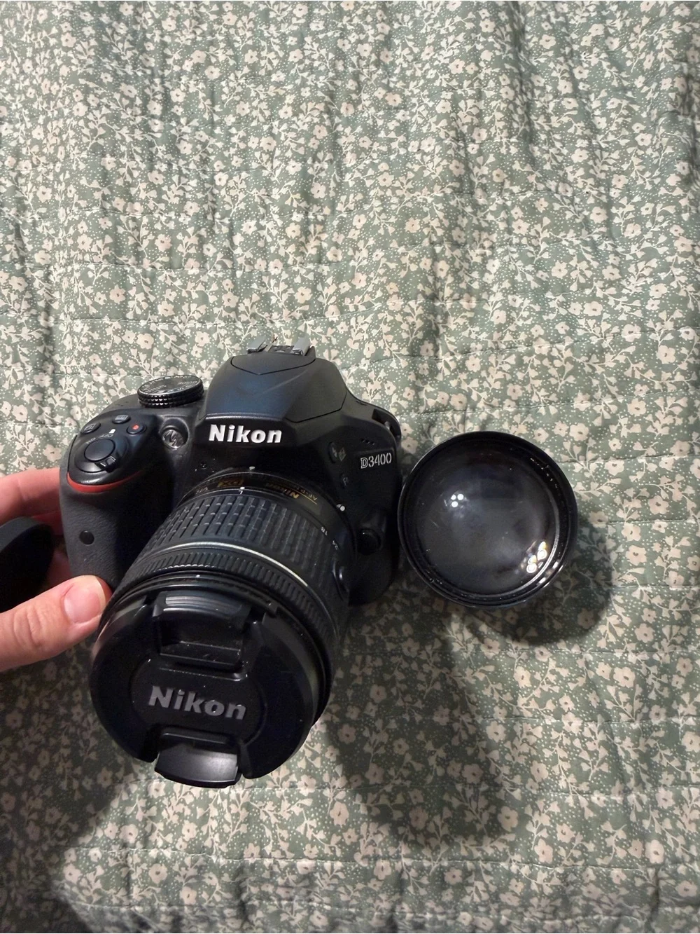 Nikon D3400 DSLR Camera in Black
